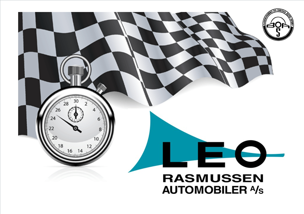Resultatliste Leo Rasmussen Automobiler løbet 2017