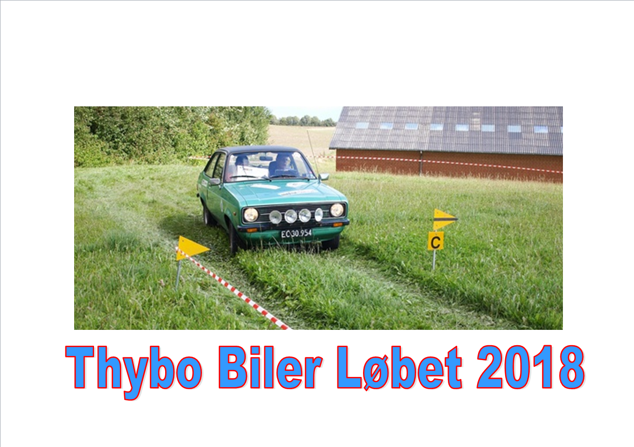 Thybo Biler Løbet 2018 JFM1 & DM1