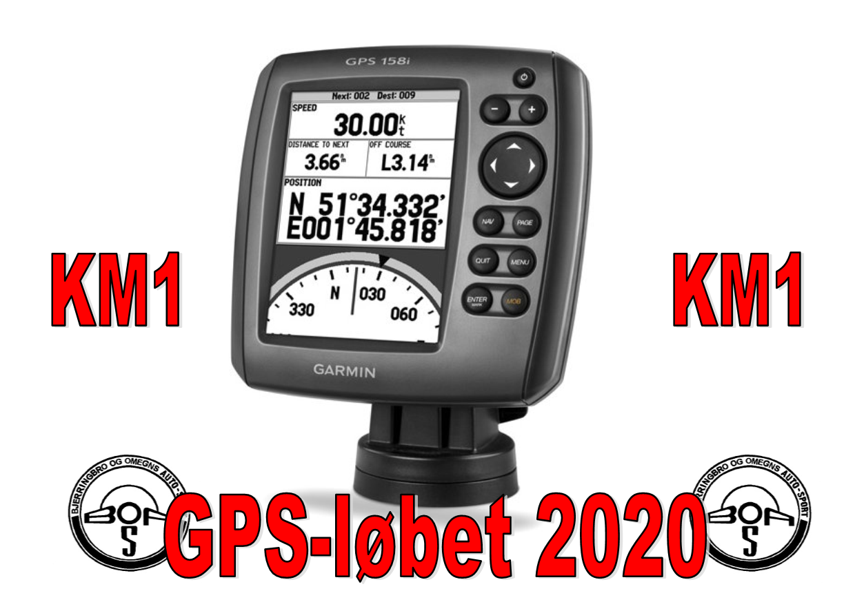 Tillægsregler til GPS-løbet 2020