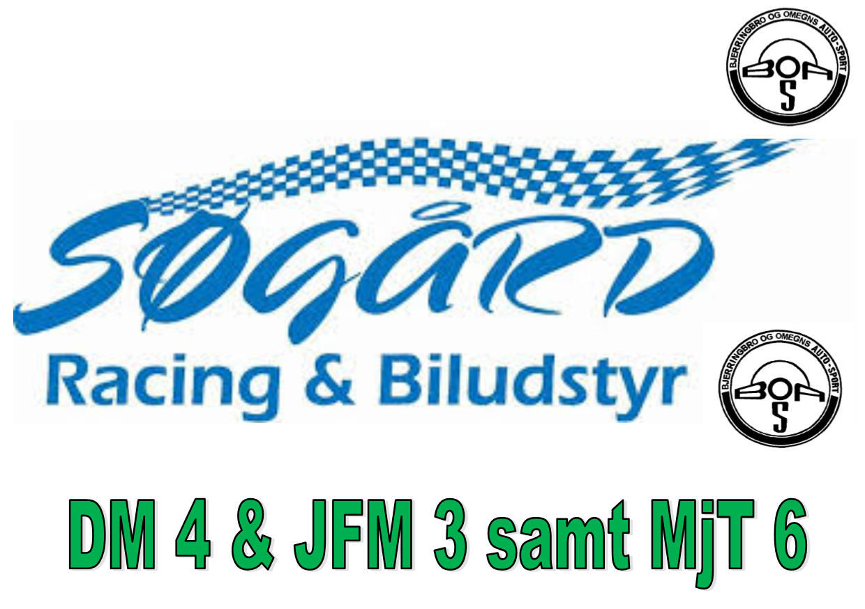 Søgård Racing Løbet DM4, JFM3 samt MjT6.