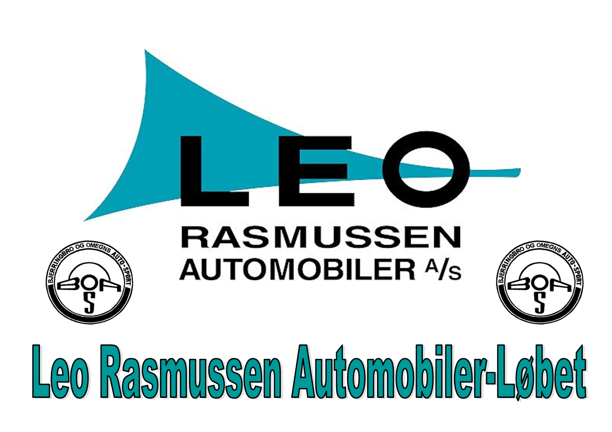 Resultatliste for Leo Rasmussen Automobiler-Løbet