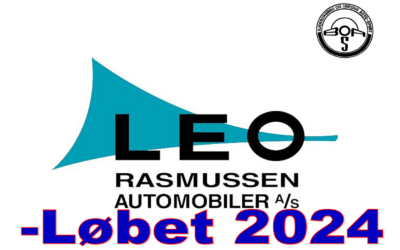 Leo Rasmussen Automobiler A/S Løbet.