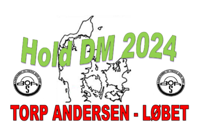 Tillægsregler til Torp Andersen Løbet Hold DM 2024